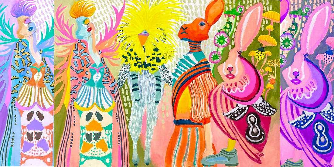 【時尚動物園】吳函倩 x 台北插畫藝術節