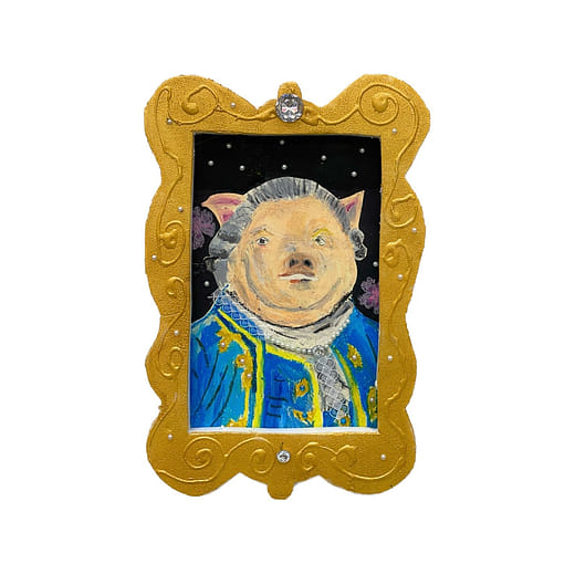 巴洛克蕾絲小豬