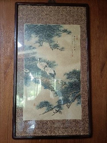 松鶴遐齡圖