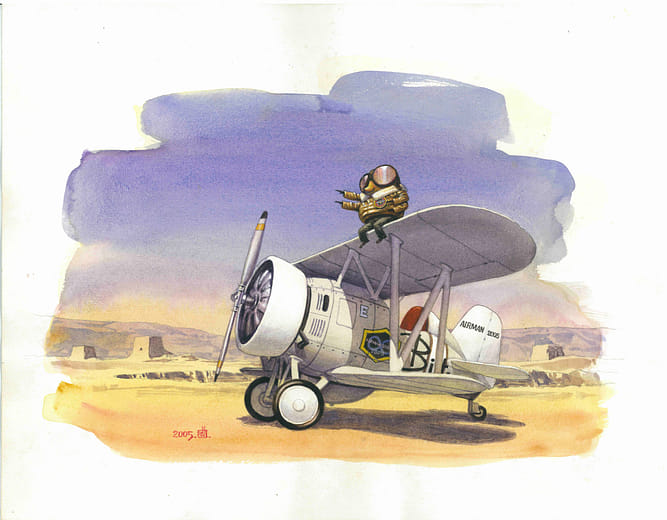 Concept Art for Airman