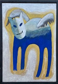 系列作品-銀河、蛙變、青獸