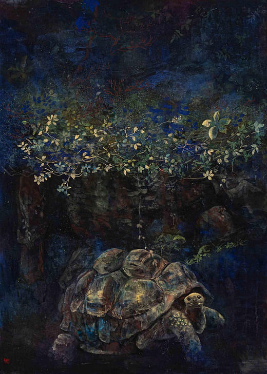 我就這樣靜靜的看著你