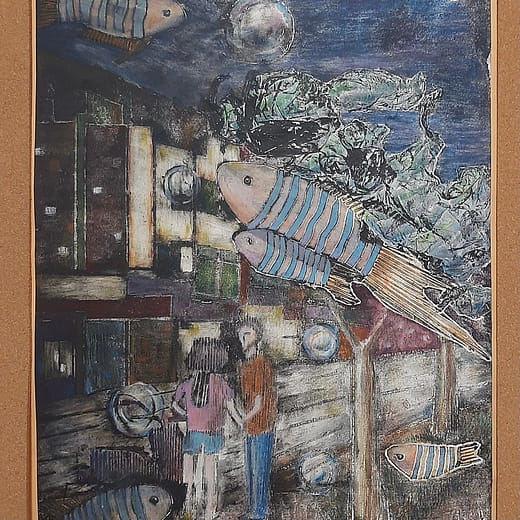 夜遊城市的魚