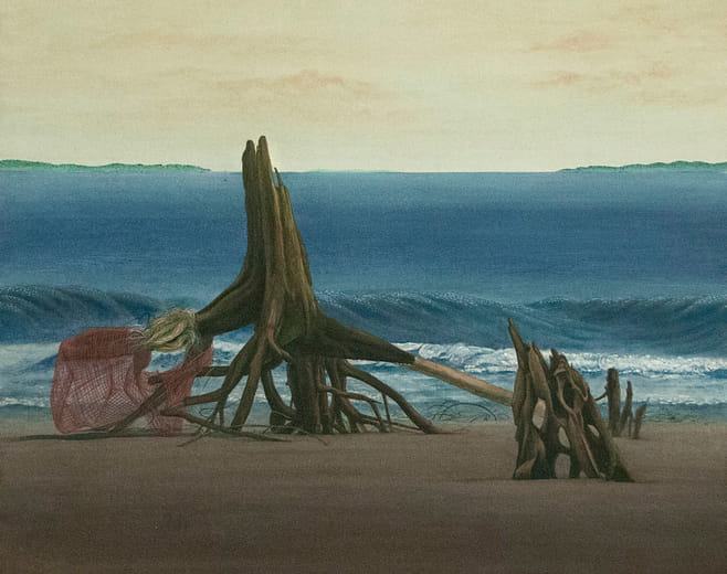 海浪捲不走的思念