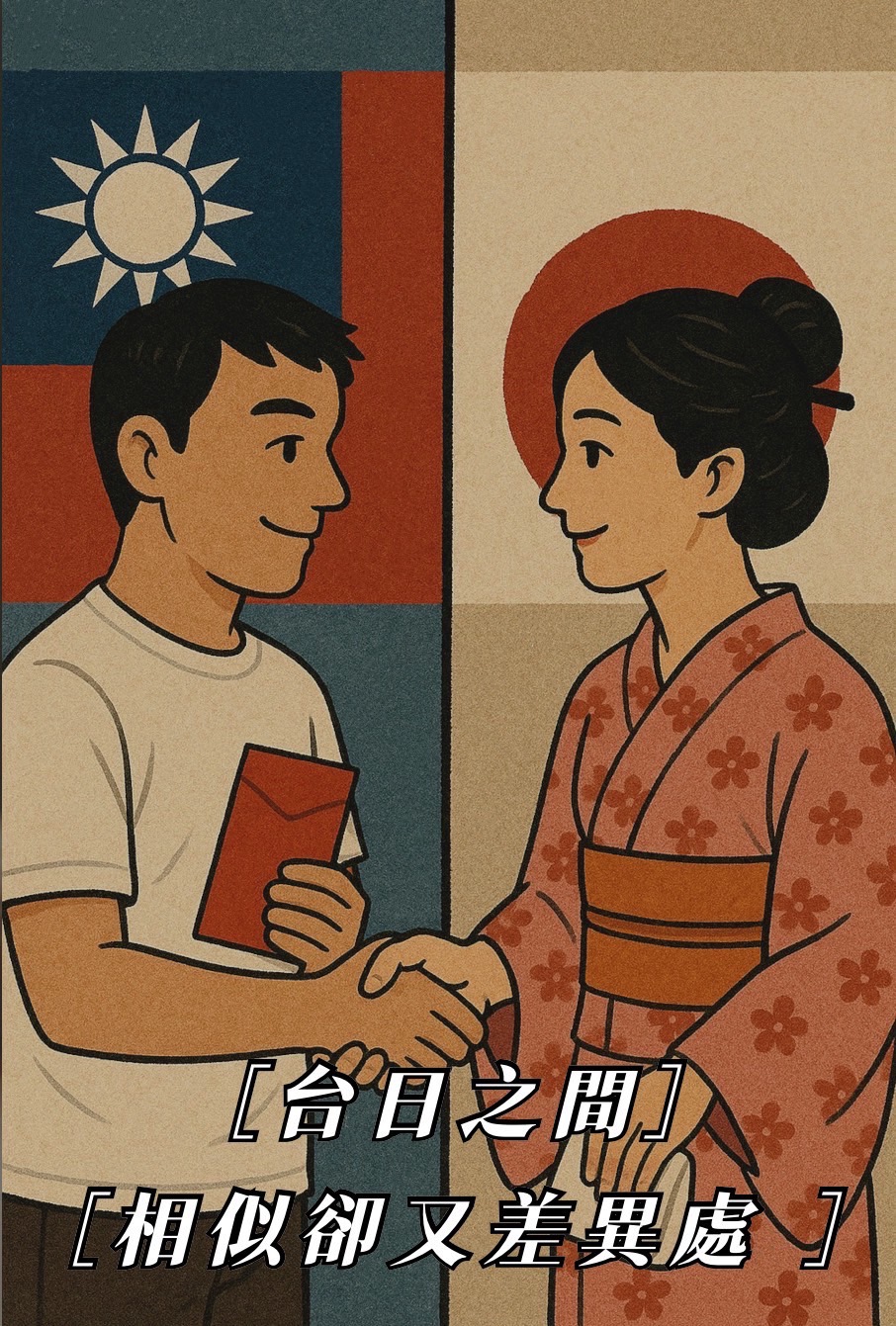 台日之間相似卻又差異處
