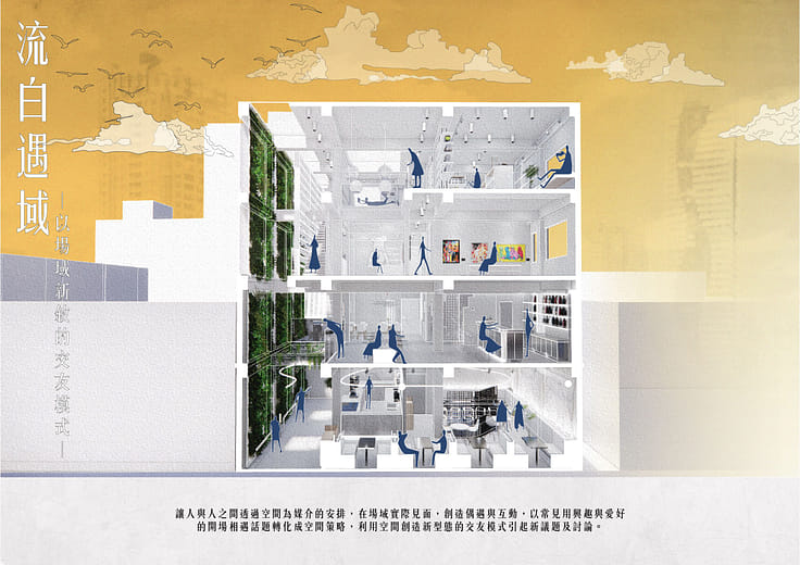 流白遇域 - The field of flowing white encounters space