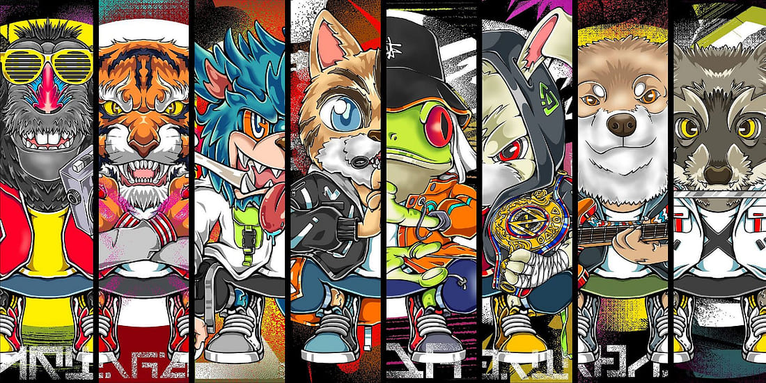 【街頭時尚動物】熱狗日常 x 台北插畫藝術節