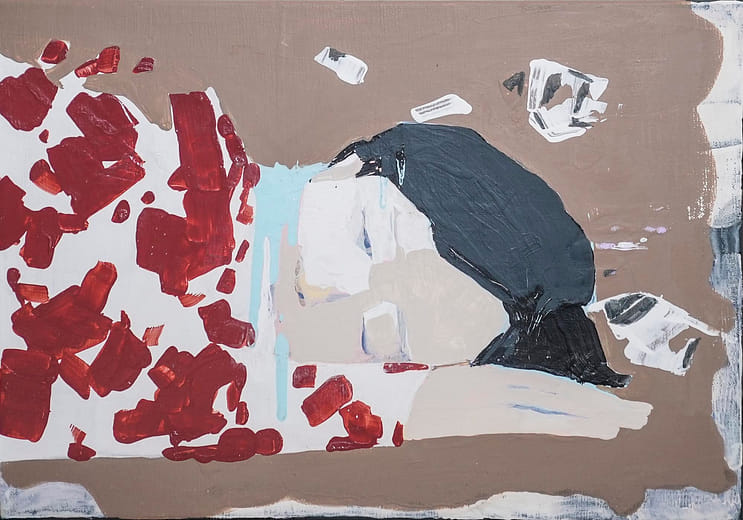 空氣裡都是我遺失的血液