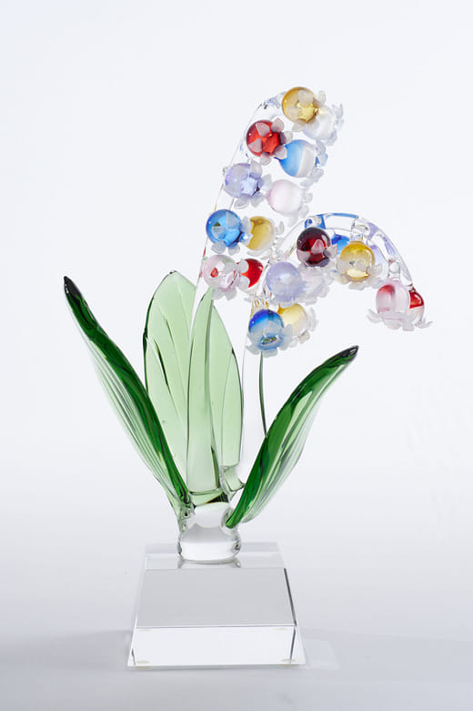 褶光玻璃鈴蘭花 Pleated Light: Glass Lily of the Valley