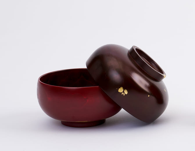 本色漆器(K)intsugi-湯碗Natural Lacquerware – (K)intsugi Soup Bowl