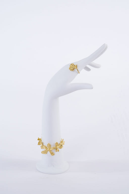月桃果實純銀戒指 Shell Ginger Fruit Sterling Silver Ring