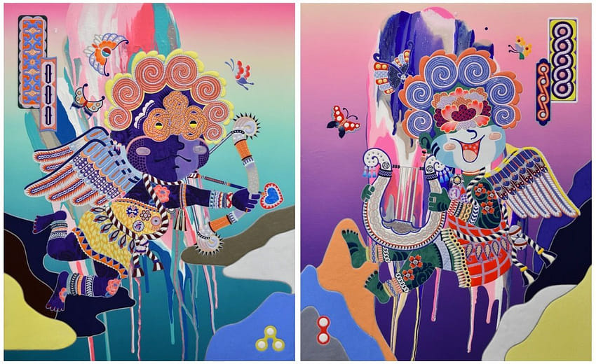 流動天使A-UN col.01 Flowing A-UN angel col.01