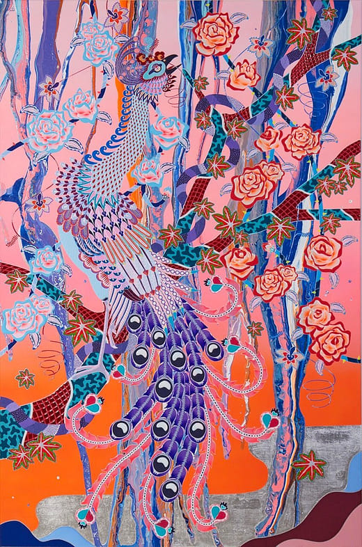 流動liver玫瑰 col.1 Flowing liver rose col.1