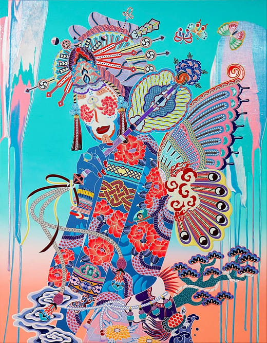 流動森林之神 col.04 Flowing Forest god col.04