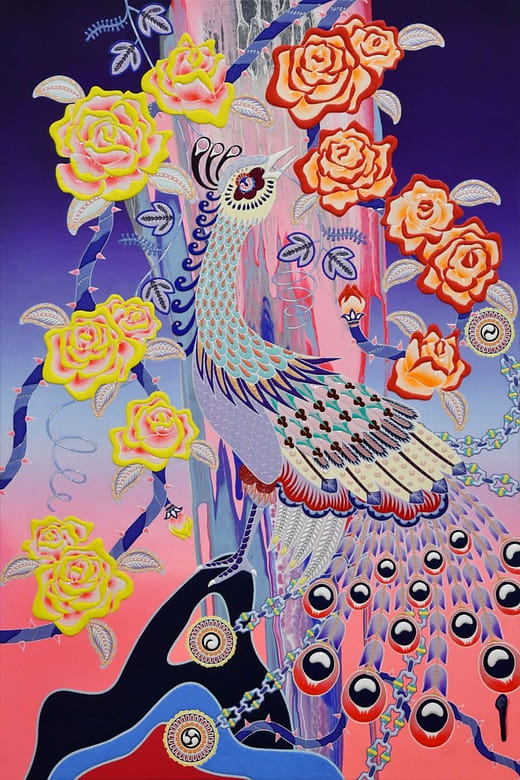 流動鳳凰玫瑰 col.04 Flowing Phoenix rose col.04