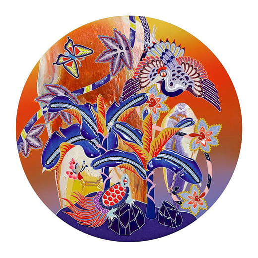 流動香蕉樹C12 col.03 Flowing Banana tree C12 col.03