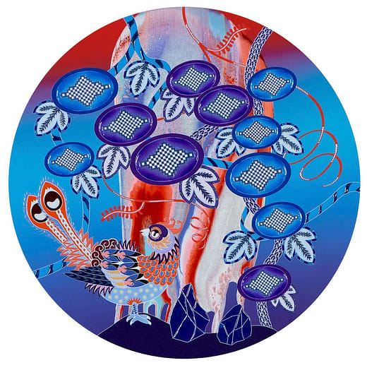 流動晨曦C12 col.1 Flowing Morning glory C12 col.1