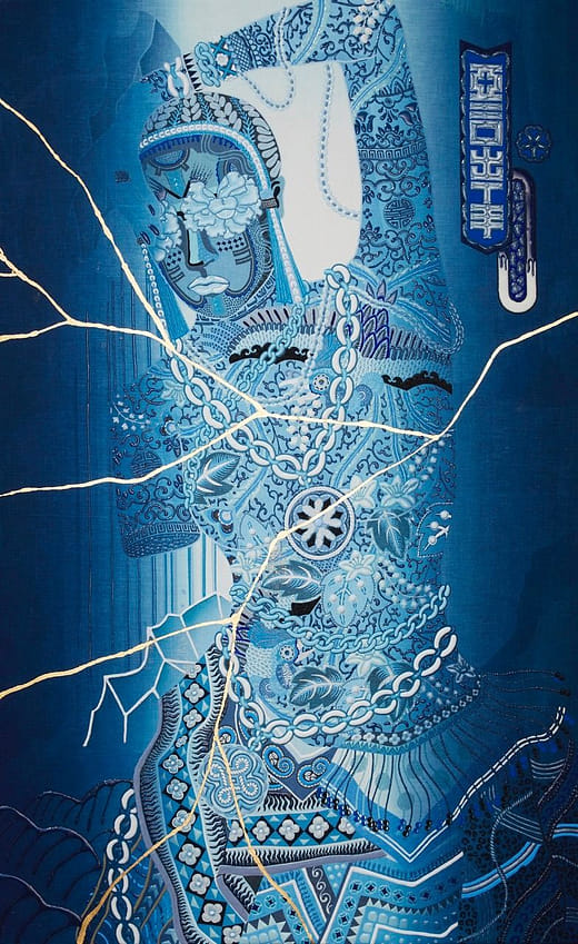 愛芙蘿黛蒂-日本藍-＃2 Aphrodite-japan blue-＃2