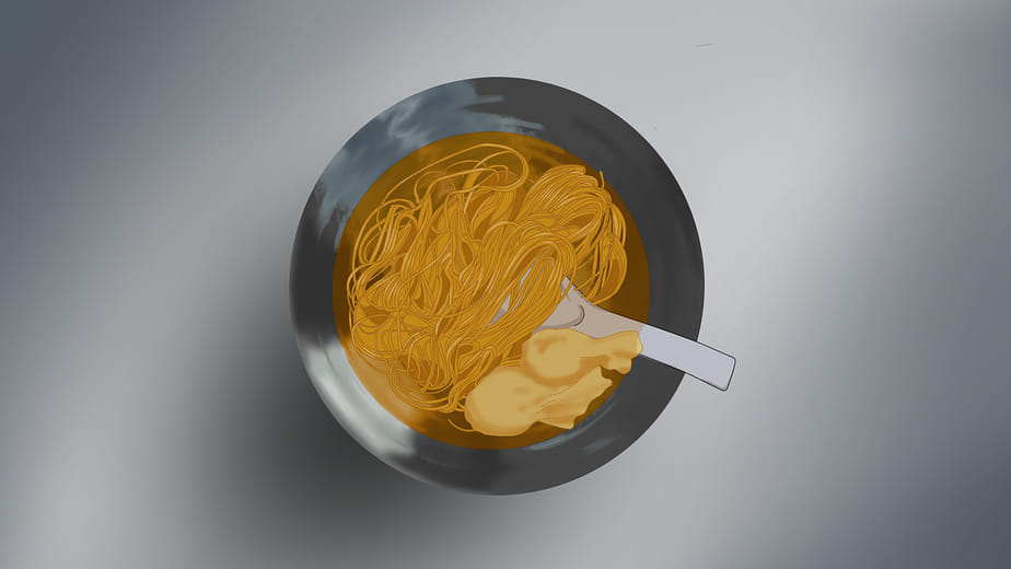麵 - noodle