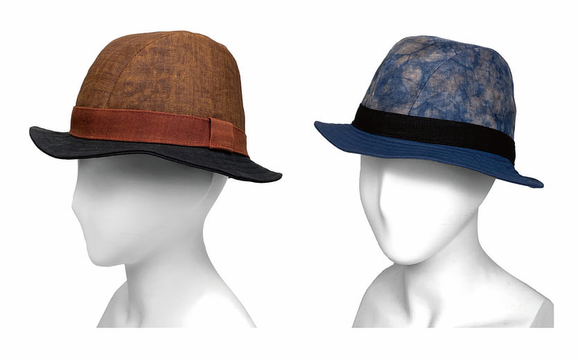 遊藝雅集 天染亞麻紳士帽