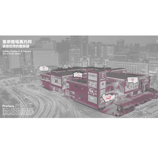 東岸商場異托邦：情慾空間的當代性 , Hanky-Panky in E-Square: Contemporaneity of Erotic Space
