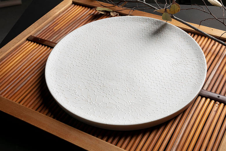 蕾絲碗II-大 Lace bowls