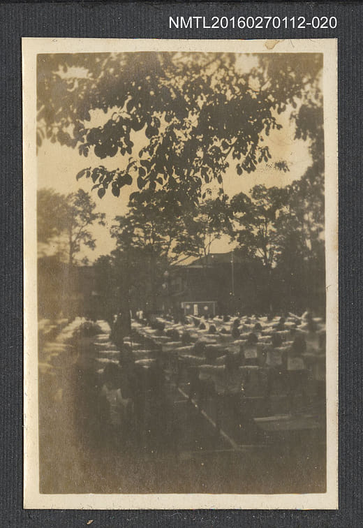 顏碧霞就讀日本女子大學時期之照片