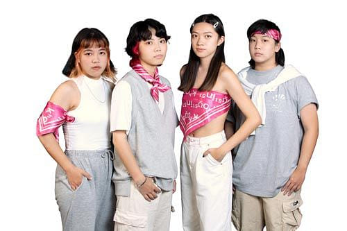 蔡沂瑾、初蕎茵、林郁婕、洪鈺雯