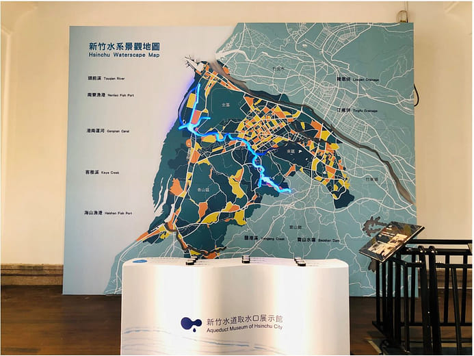 新竹水系景觀地圖