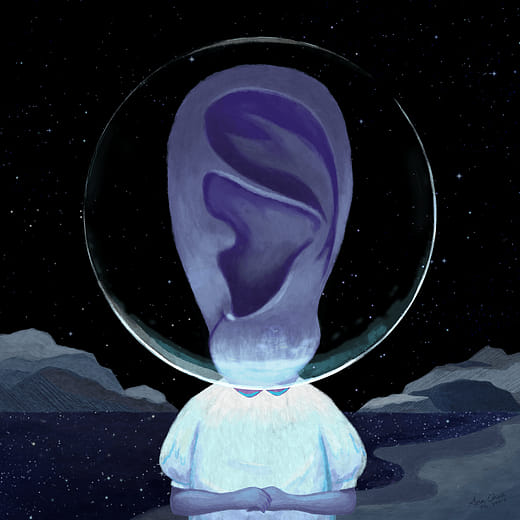 Left Ear #10 Sleeping