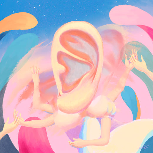 Left Ear #08 Revelers