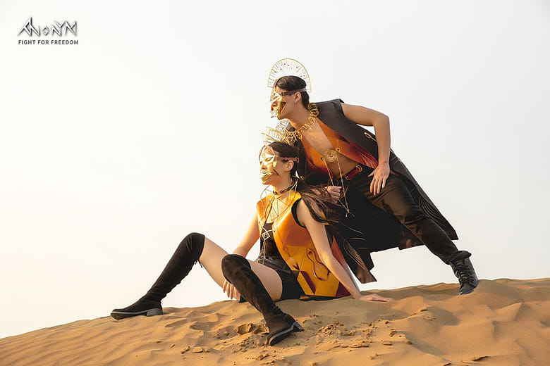 匿名者 - 防禦盔甲配飾