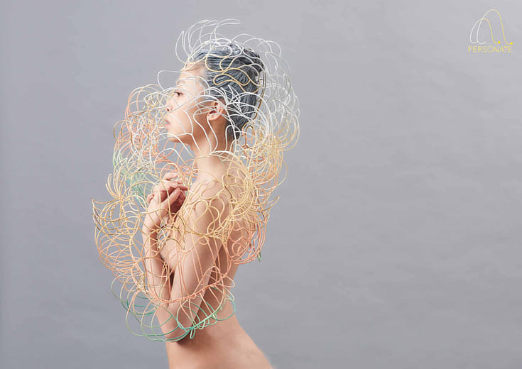 擬山 - 情境式造型金屬配飾