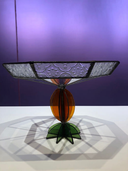 透明的幾何排練-⾼腳盤（2）