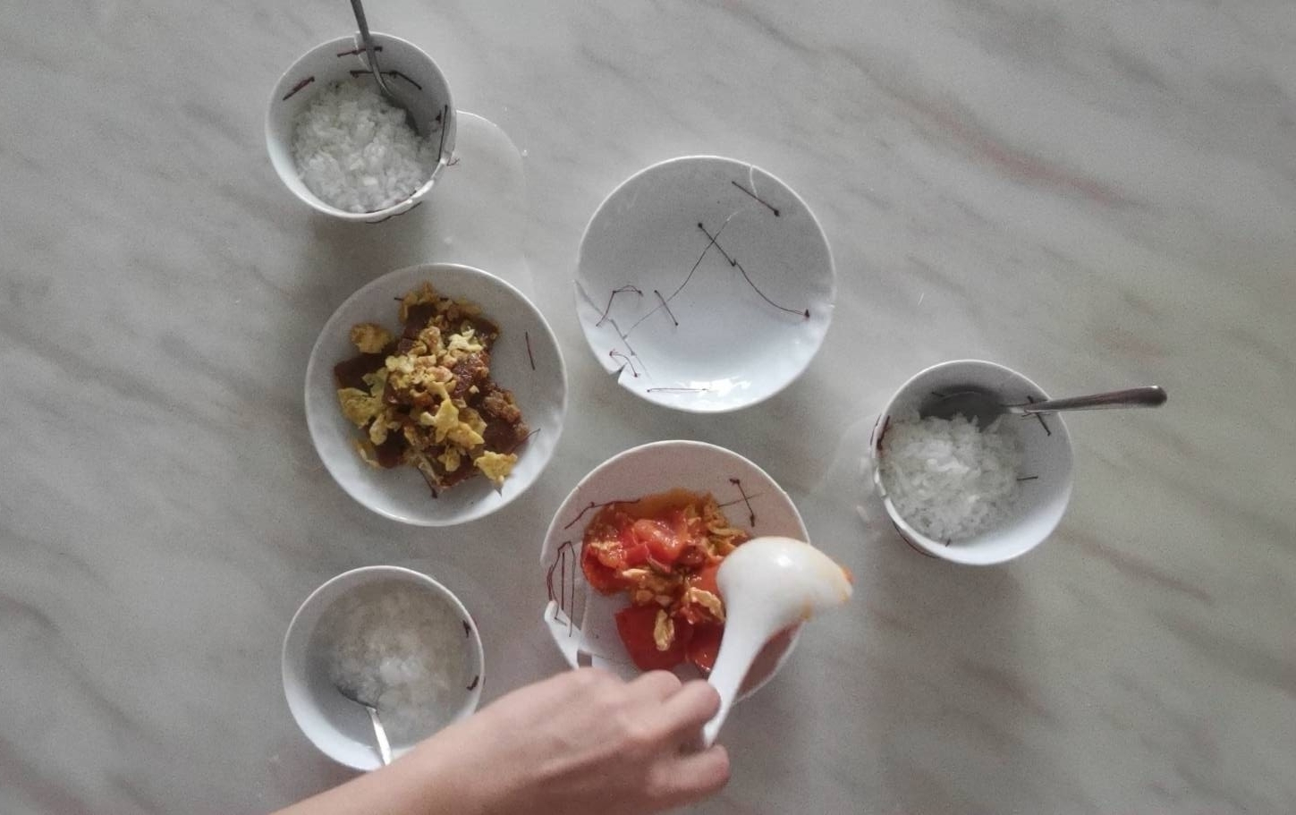 準備吃飯啦!
