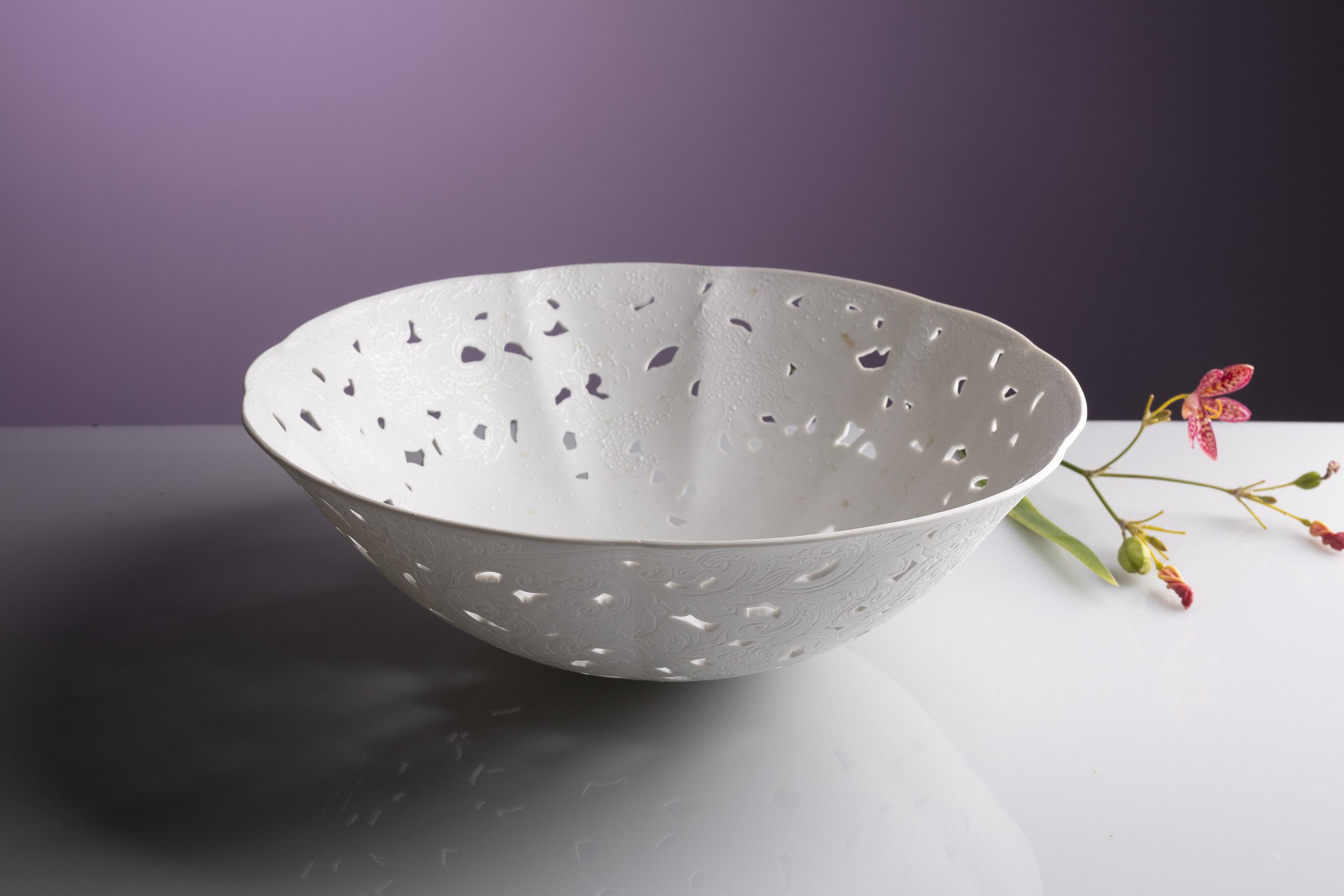 蕾絲碗II-中 Lace bowls