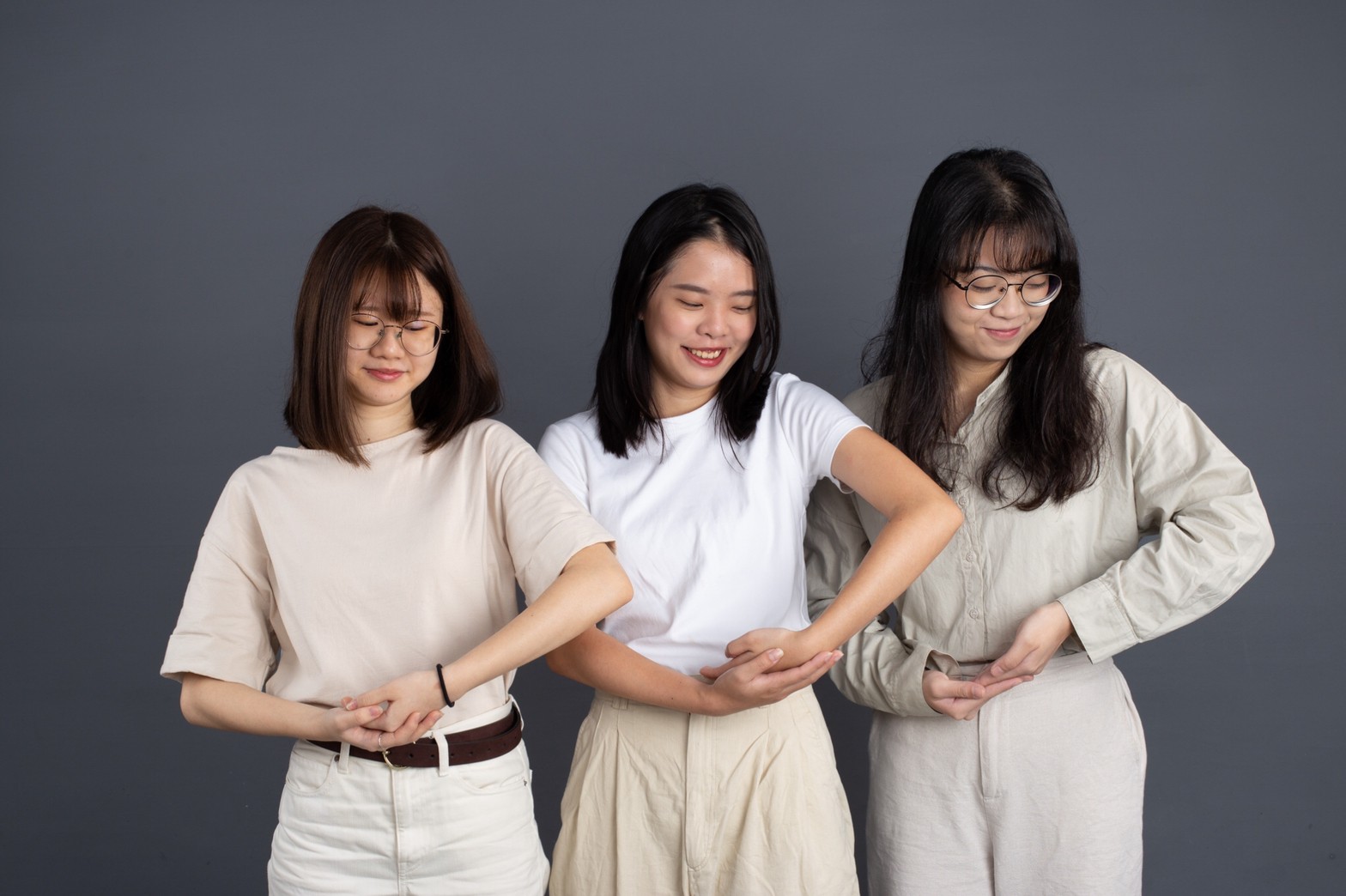 周黃紫玲、蔡欣橞、李柔霈