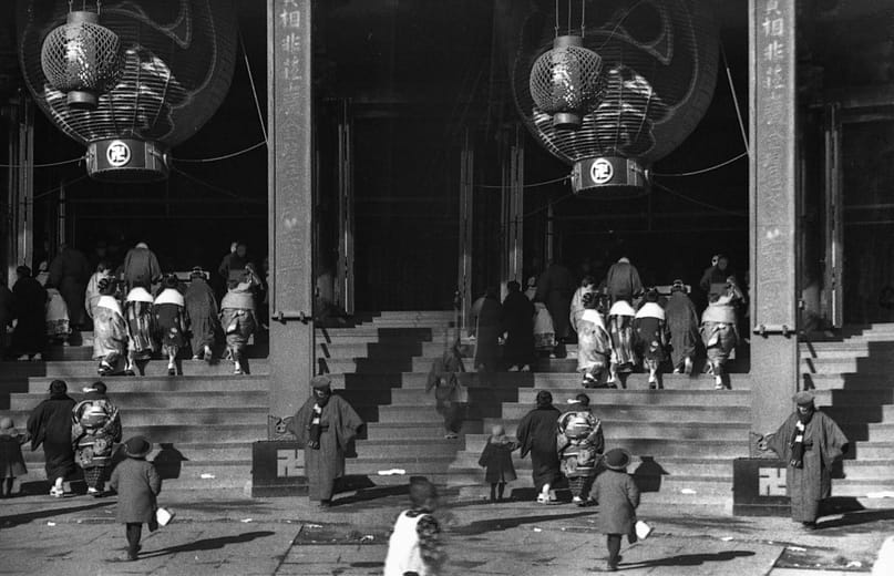 Stereoscopic Photography: Sensoji Temple