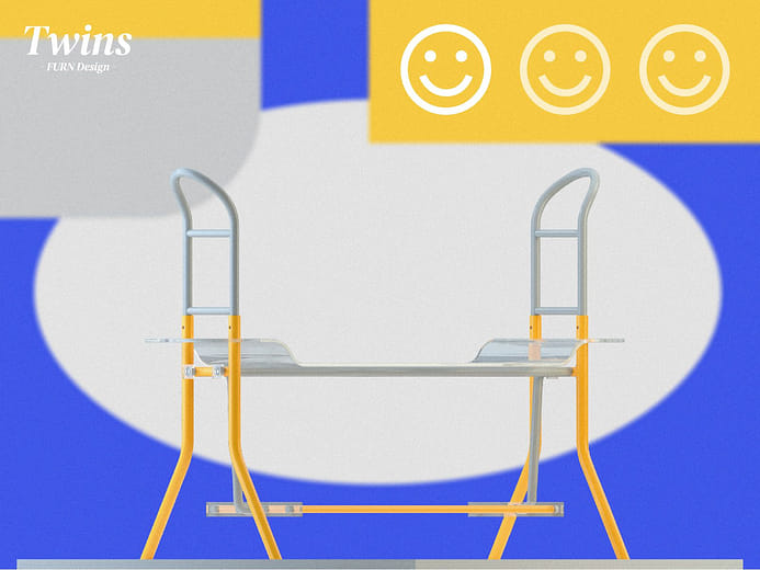 Twins｜模組化公共空間傢俱設計