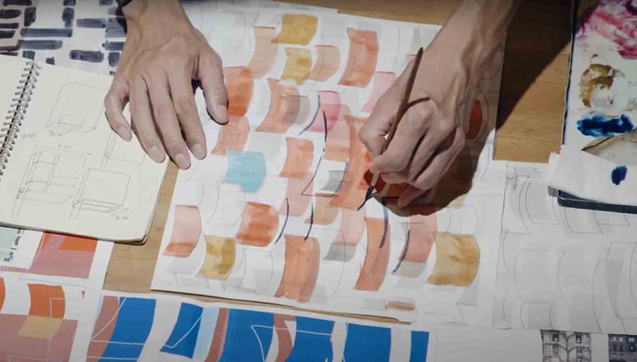 〈藝術自由式—布花設計師帶路〉藝術銀行x減簡手制 紀錄影片/6’07”/藝術銀行策畫/凹焦影像工作室製作 Freestyle Arts: An Artistic Journey Led by a Pattern Designer — Artbank Taiwan X jainjain/ Documentary/6’07/ Planned by Artbank Taiwan/ Produced by Lane 216, East Studio