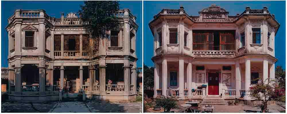 消逝的肖像，董允耀洋樓，金門；消逝的肖像，陳清吉洋樓，金門 The Vanishing Portraits, Yun-Yue Dong Western-style Building, Kinmen; The Vanishing City, Ching-Chi Chen Western-style Building, Kinmen