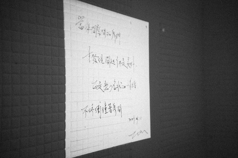 【逃逸路徑展演計畫： line of  flight -4】:  那些未能說出口的話