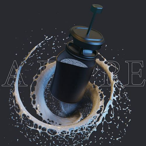 熱火爐奶泡熱水