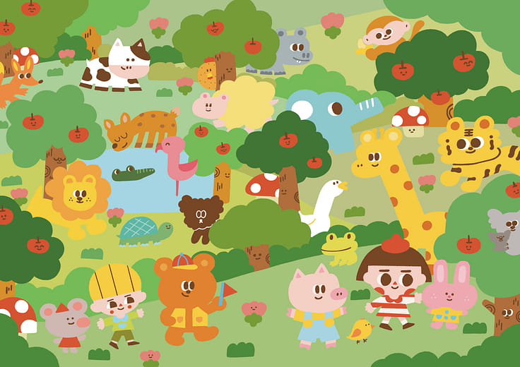 微醺斑比的動物王國歷險記