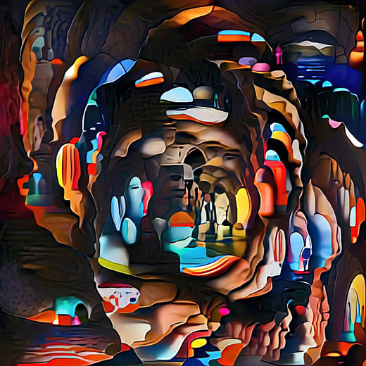 〈洞穴彩繪〉 (03/08/2021 SPIRAL) Cave Painting (03/08/2021 SPIRAL)