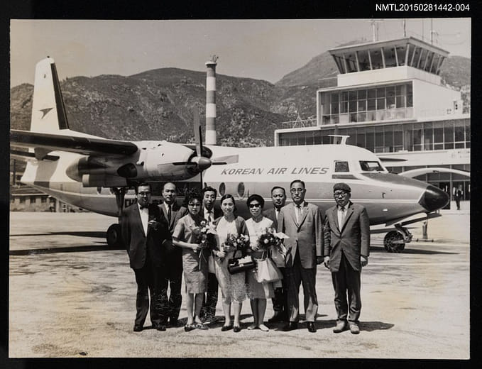 琦君訪韓活動照