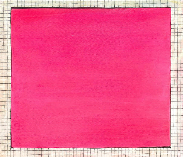 裝著螢光桃紅的泳池