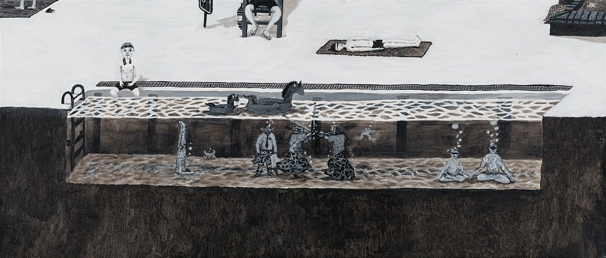 社區泳池  community pool