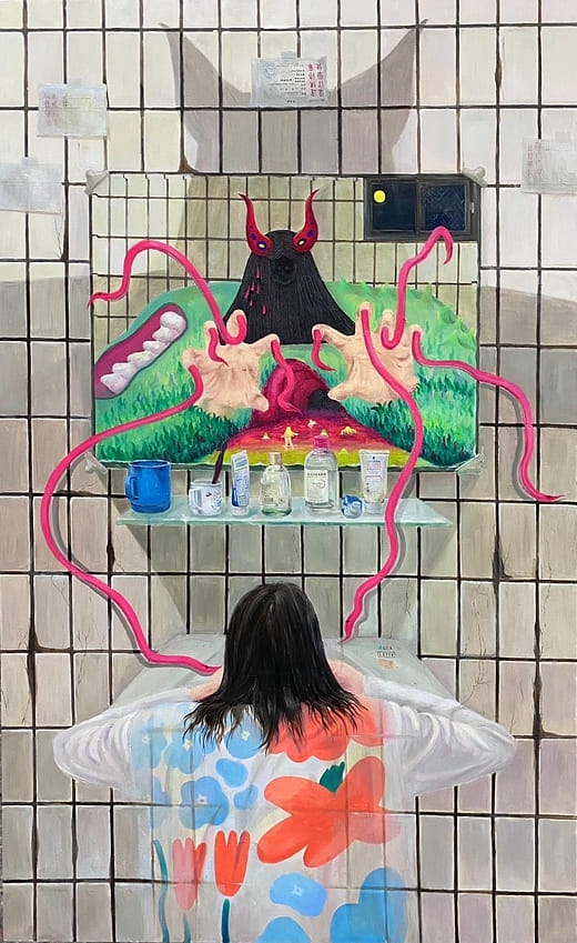 纏繞在身邊的月亮女孩  The moon girl entwined around me