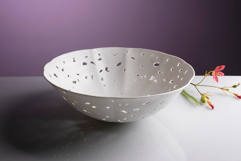 蕾絲碗II-中 Lace bowls